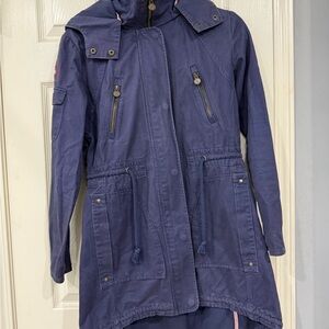 Women's Utility Jacket in Deep Blue